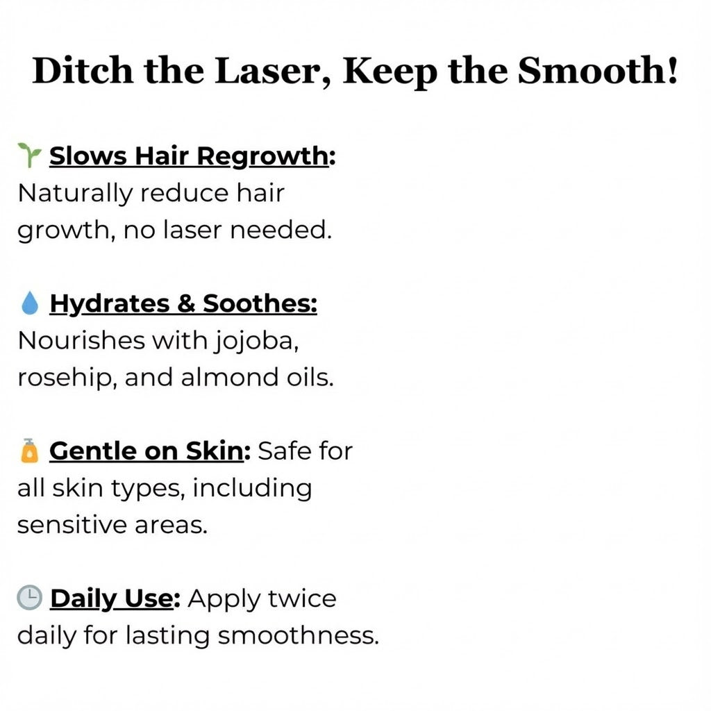 Gleam™ Natural Hair Reduction Oil