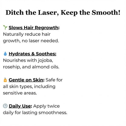 Gleam™ Natural Hair Reduction Oil