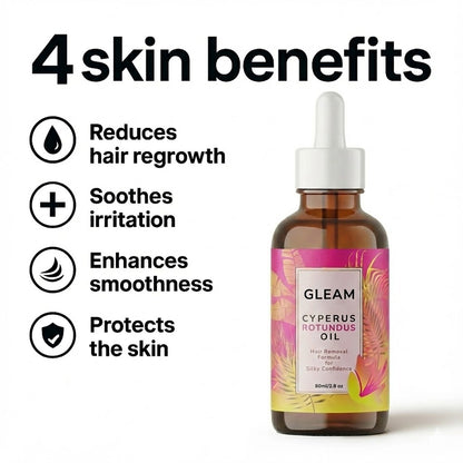 Gleam™ Natural Hair Reduction Oil